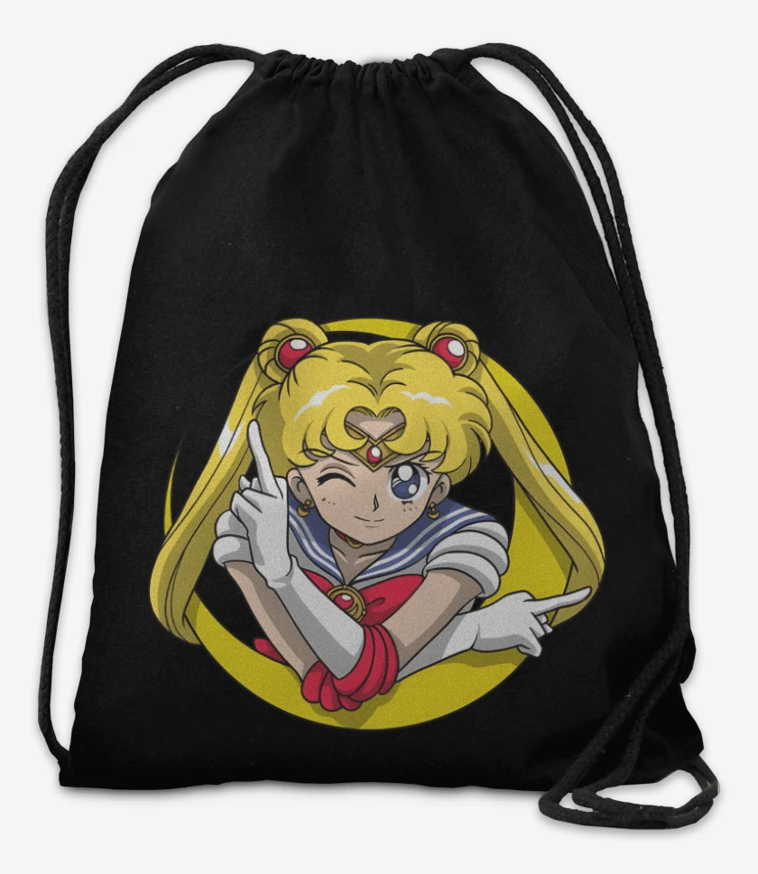 Mochila Negro de Sailor Mood