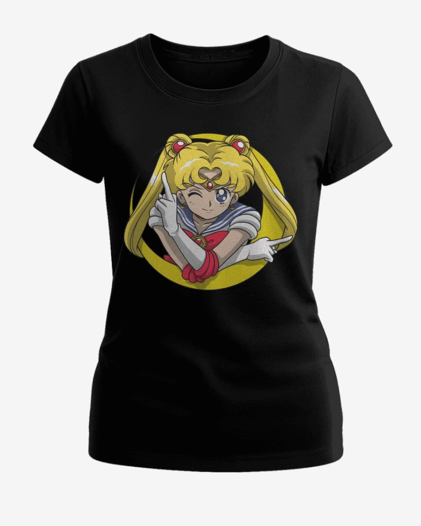 Polera de Mujer Negro de Sailor Mood