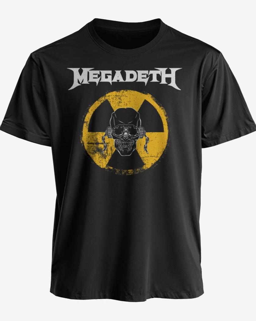 Polera premium Negro de Megadeth