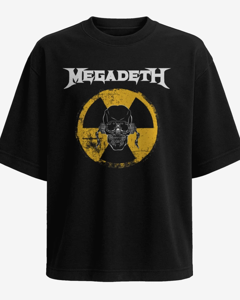 Polera Oversize Megadeth