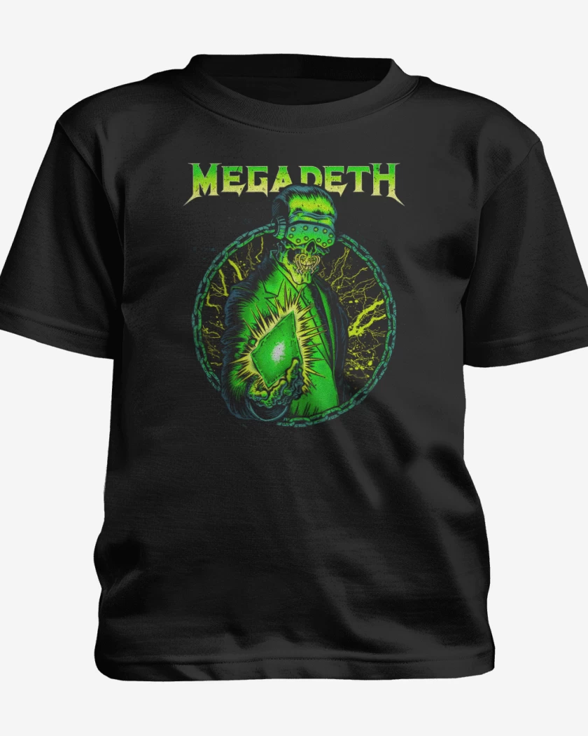 Polera de niño Negro de Megadeth Rust