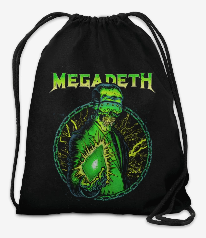 Mochila Negro de Megadeth Rust