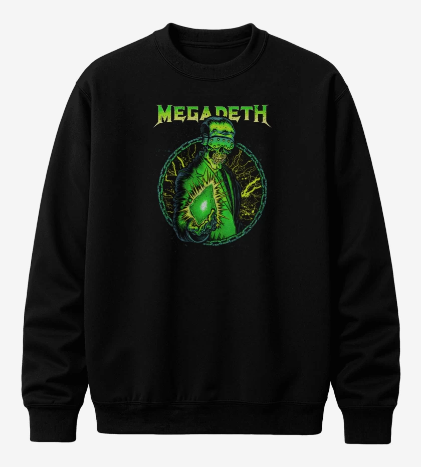 Poleron polo Megadeth Rust