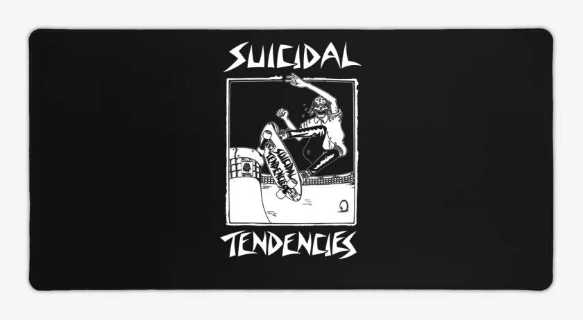 Mouse pad Gamer Negro de Suicidal Tendencies