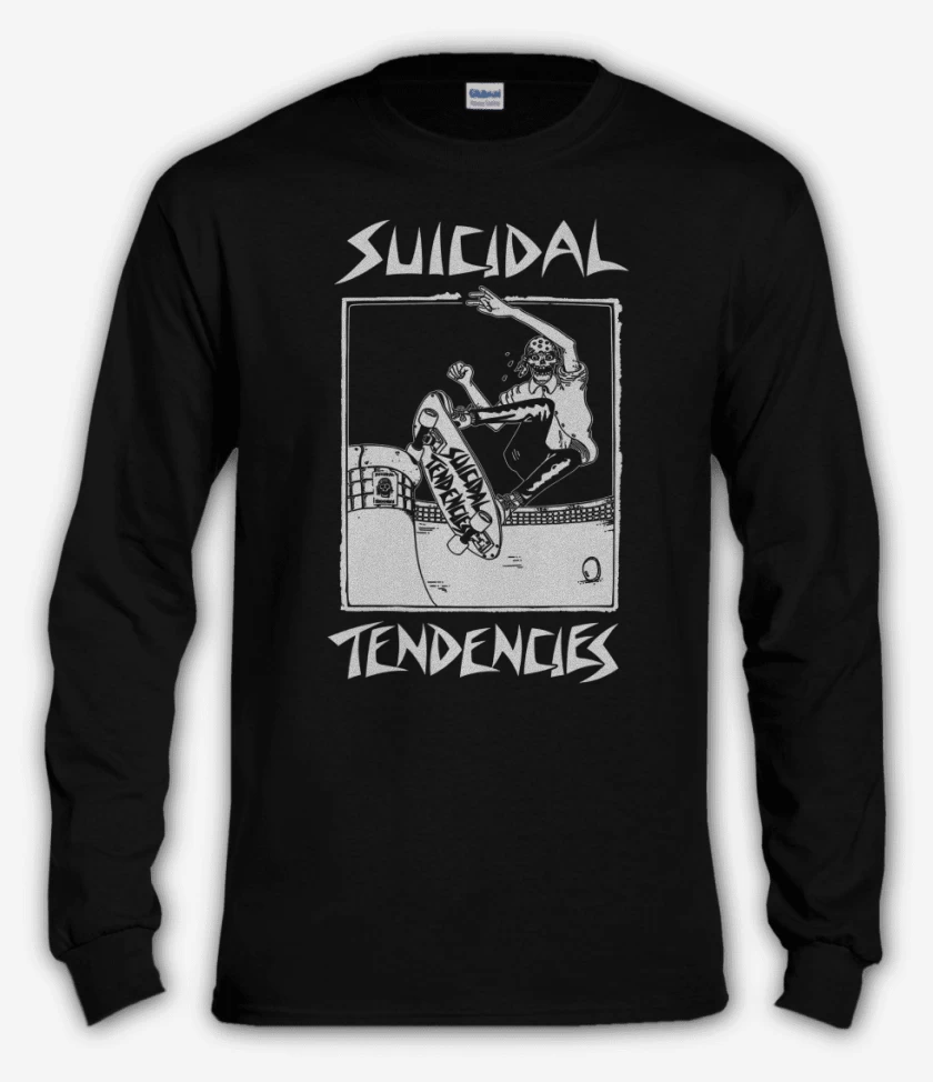 Polera manga larga Negro de Suicidal Tendencies