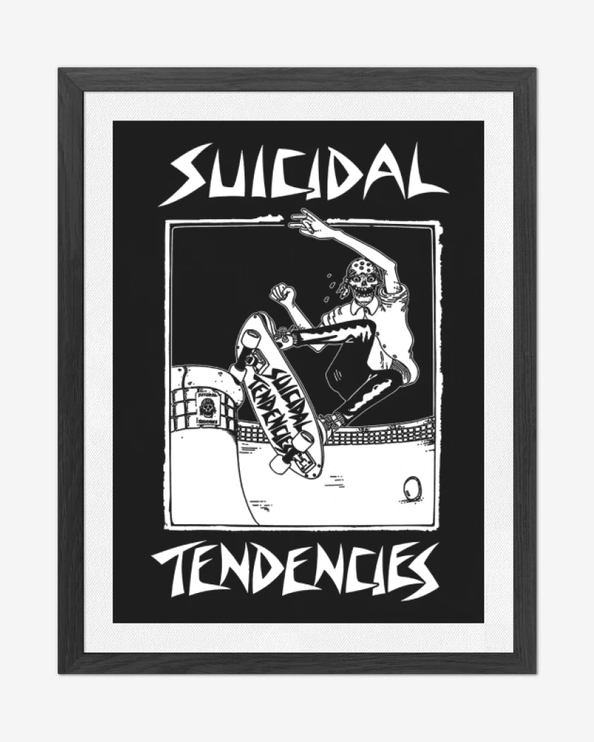 Cuadro decorativo Negro de Suicidal Tendencies