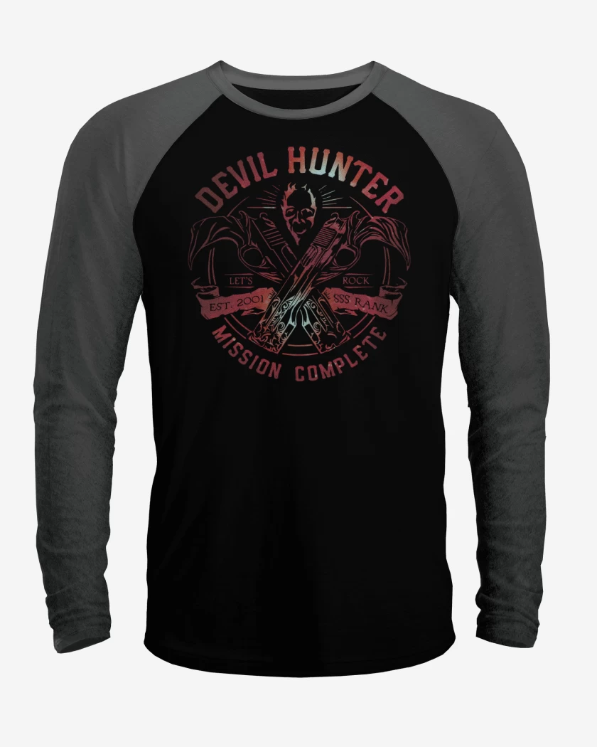 Polera Raglan Devil Hunter