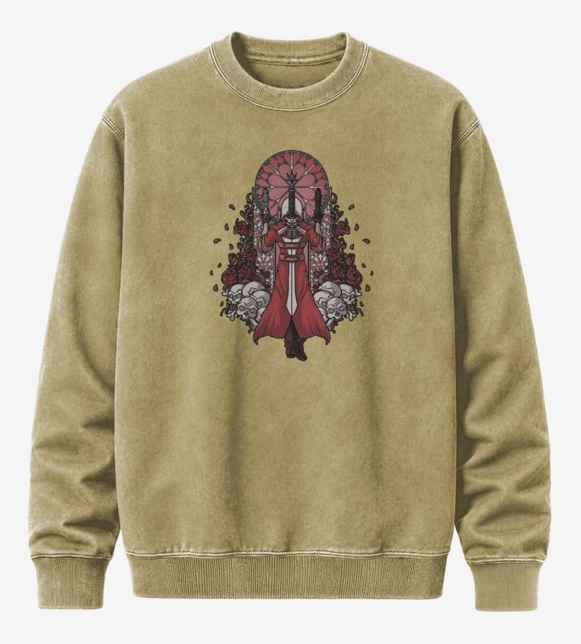 Poleron Polo Acid Wash Beige de Dante