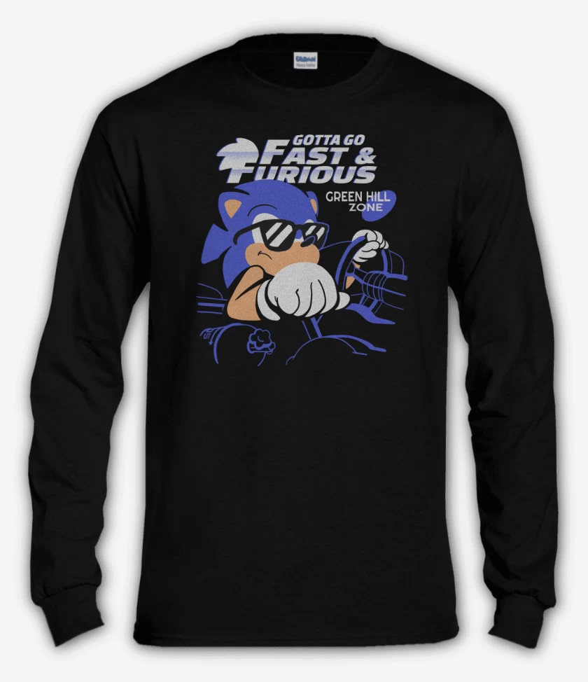 Polera manga larga Gotta go Fast & Furious