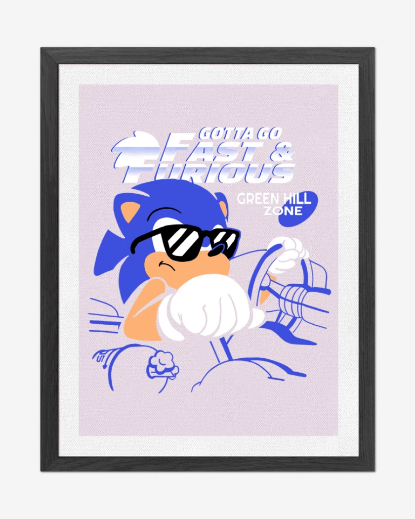 Cuadro decorativo Gotta go Fast & Furious