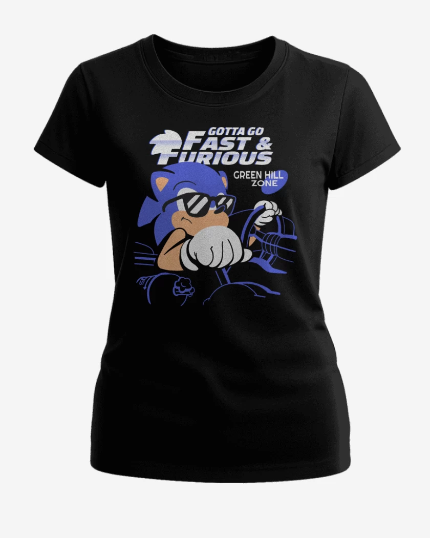 Polera de Mujer Gotta go Fast & Furious