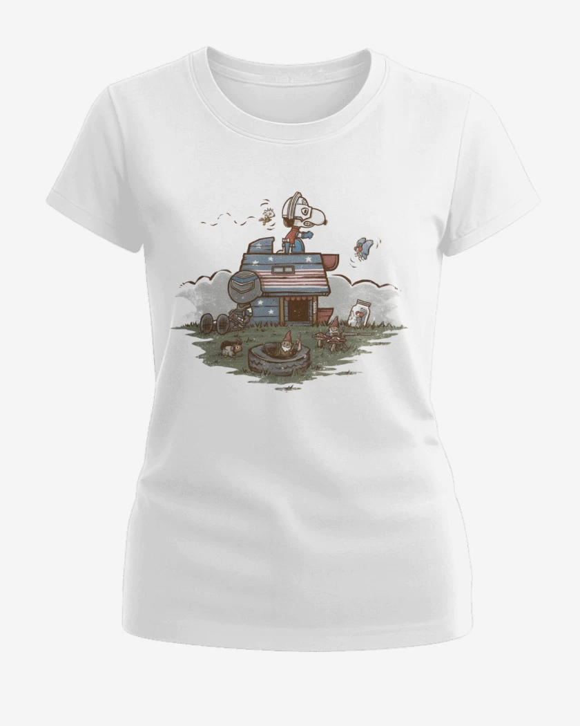 Polera de Mujer Blanco de Snoppeacemaker