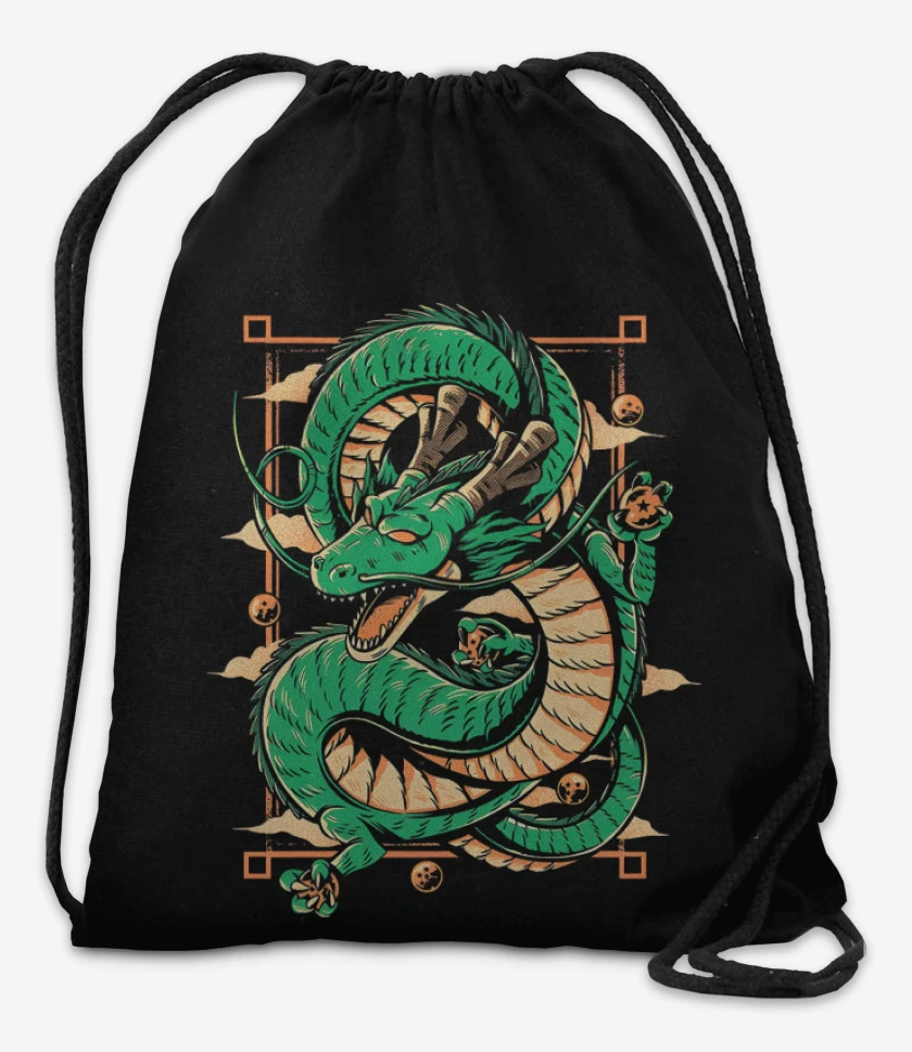 Mochila Negro de Shen Long