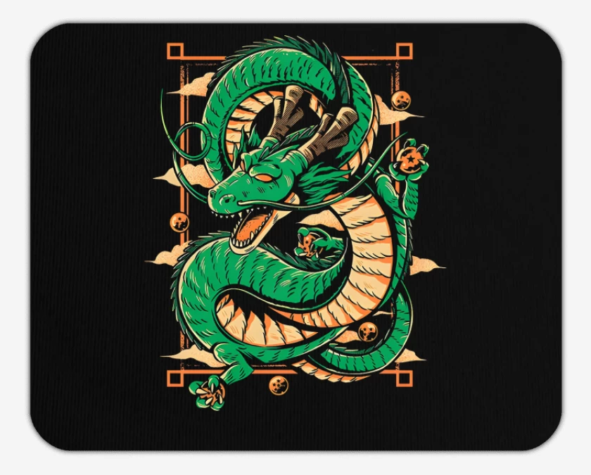 Mousepad Negro de Shen Long