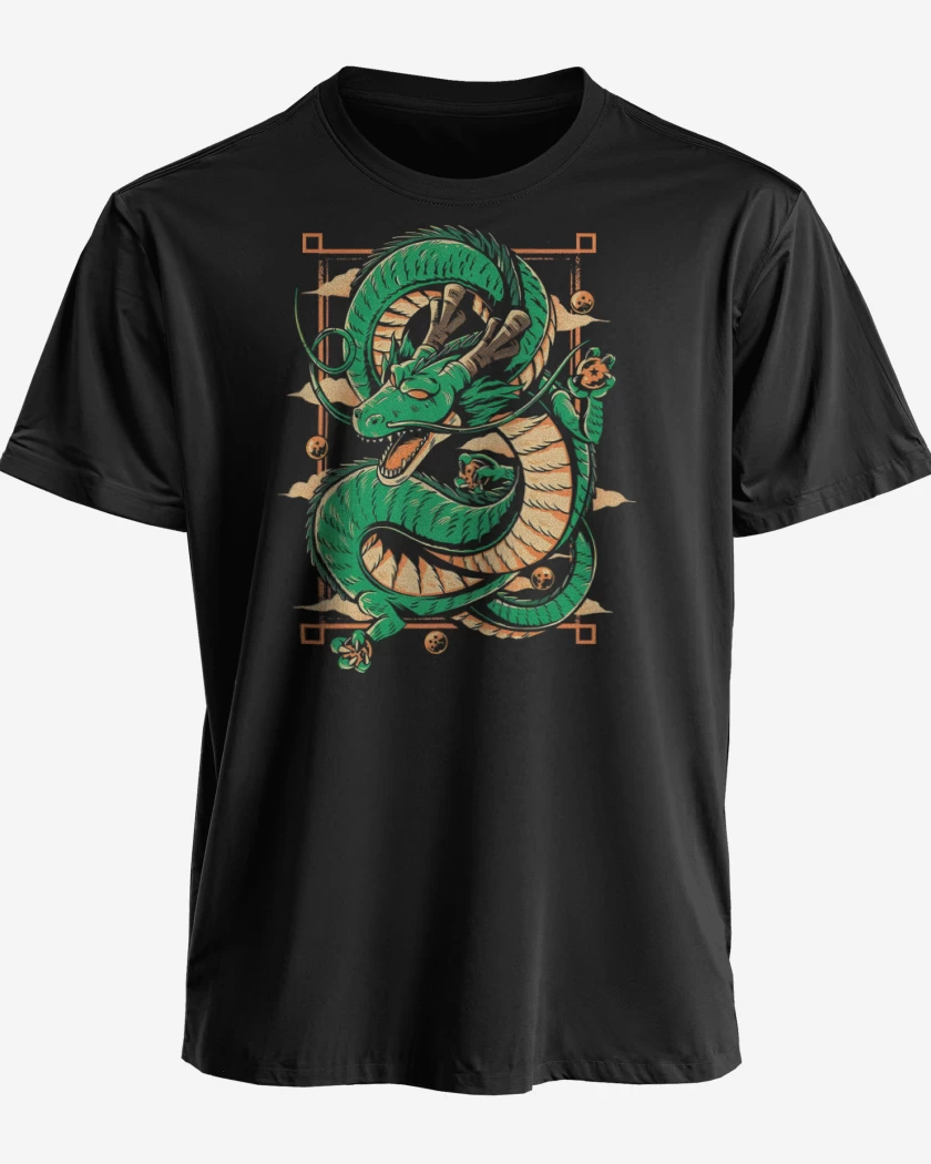 Polera premium Negro de Shen Long
