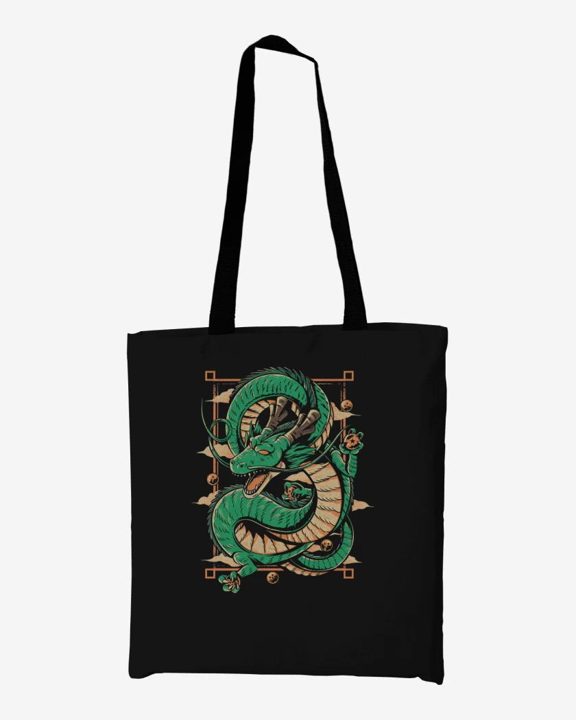 Totebag Negro de Shen Long