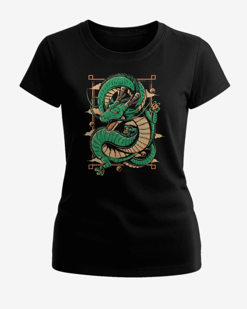 Polera de Mujer Negro de Shen Long