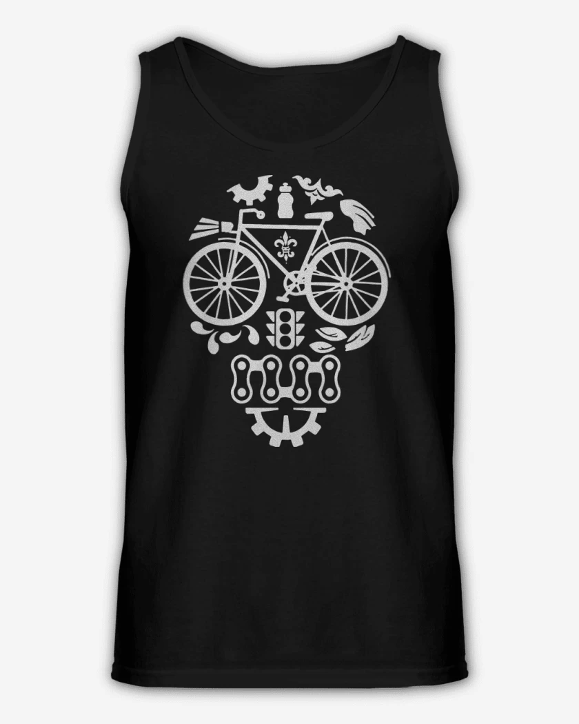 Sudadera Calavera Bicicleta