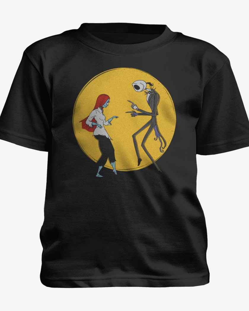 Polera de niño Negro de Spooky Fiction
