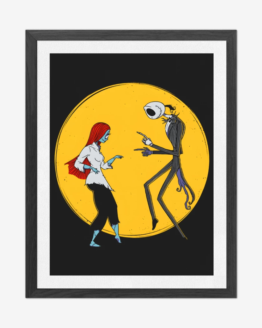 Cuadro decorativo Negro de Spooky Fiction