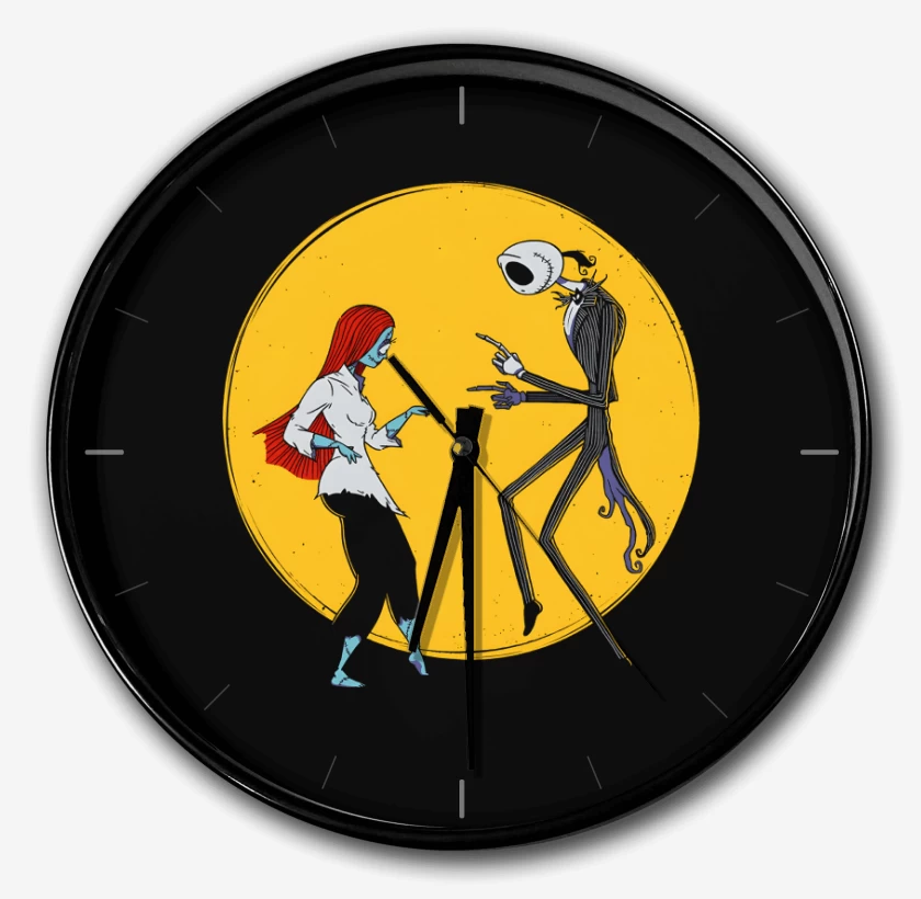 Reloj Negro de Spooky Fiction