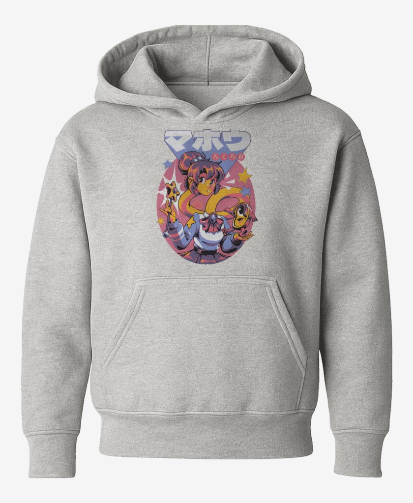 Poleron de niño Gris Melange de Rokurokubi
