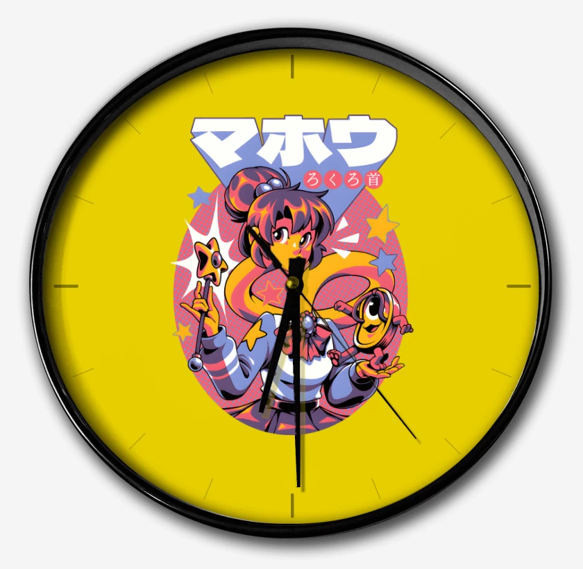 Reloj Amarillo de Rokurokubi