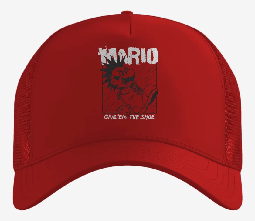 Gorro Rojo de Rancid bigote