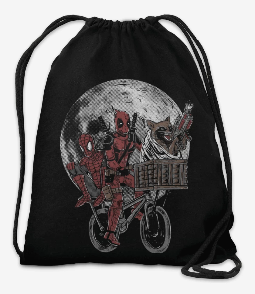 Mochila Negro de Chimichangas Quest
