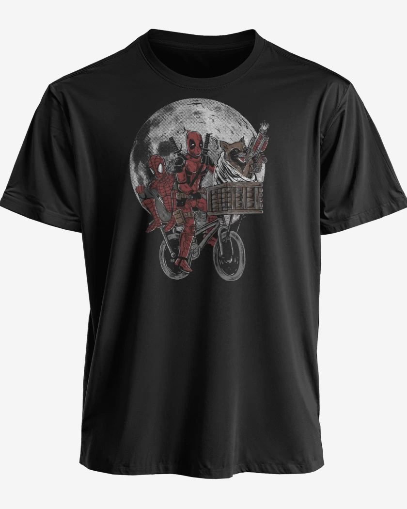 Polera premium Negro de Chimichangas Quest