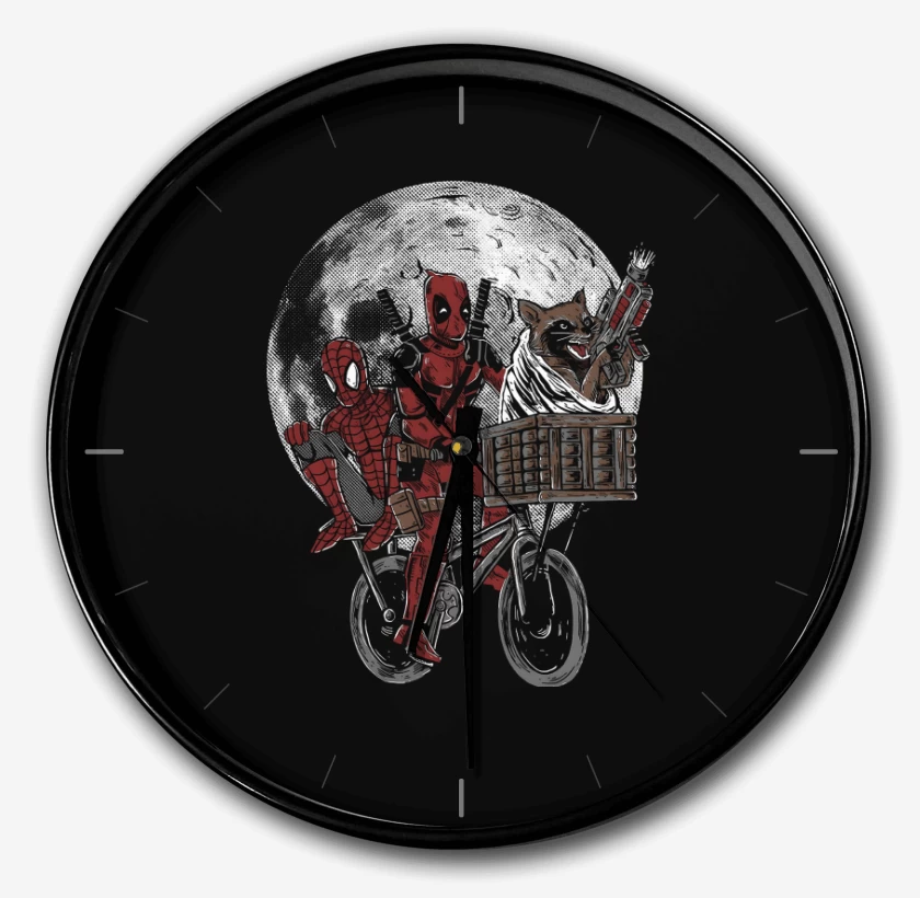 Reloj Negro de Chimichangas Quest