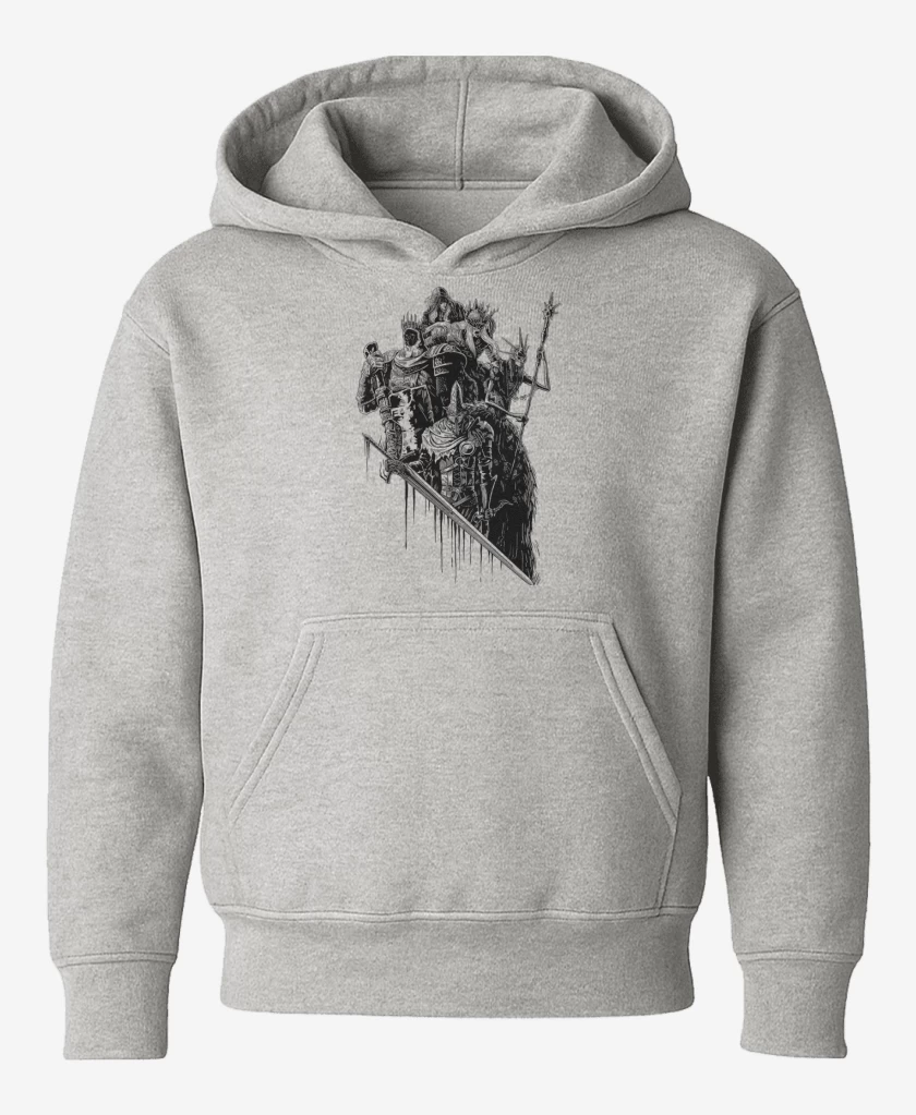 Poleron de niño Gris Melange de Lords of Cinder, Lords of Ash
