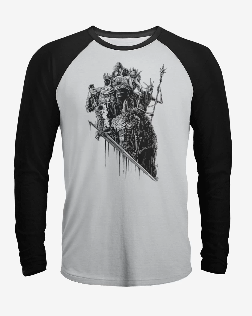 Polera Raglan Lords of Cinder, Lords of Ash