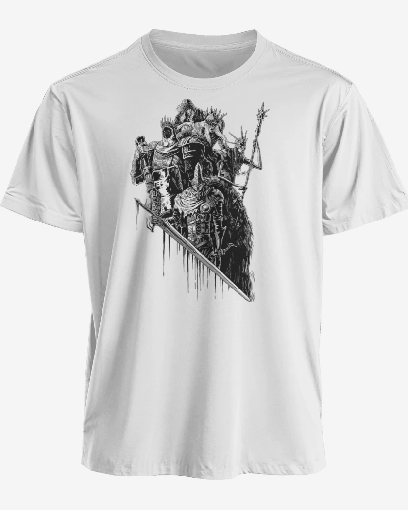 Polera premium Blanco de Lords of Cinder, Lords of Ash