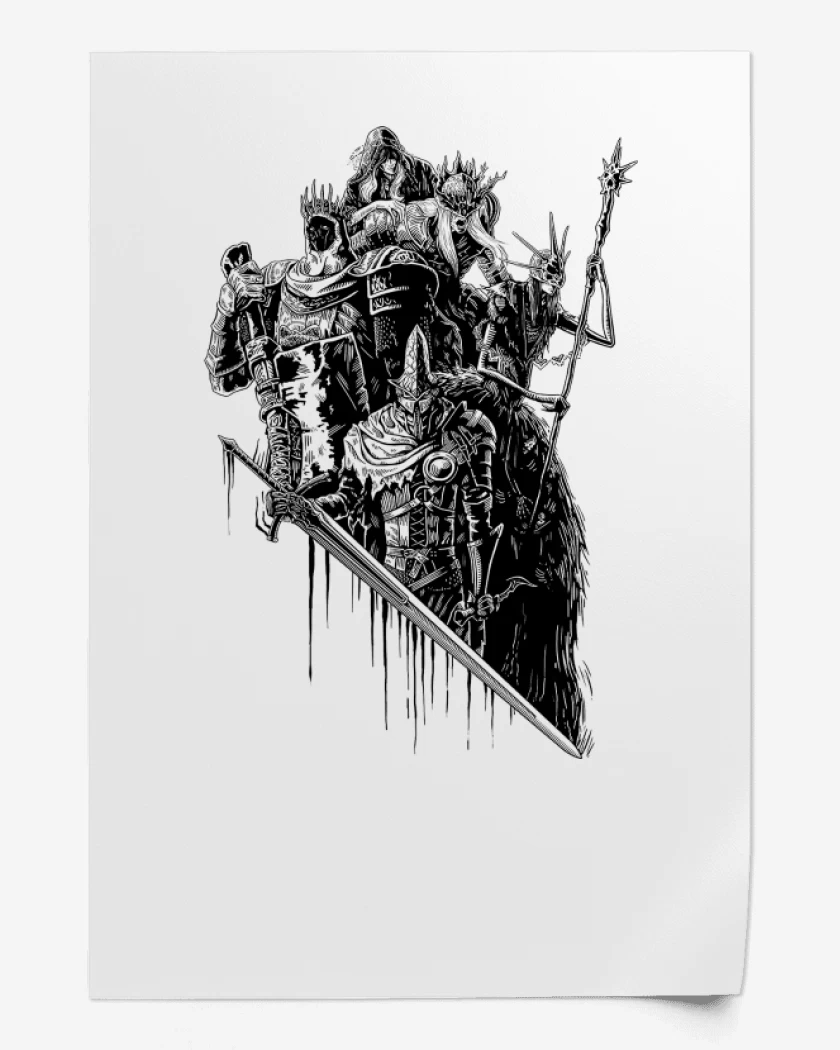 Print Lords of Cinder, Lords of Ash