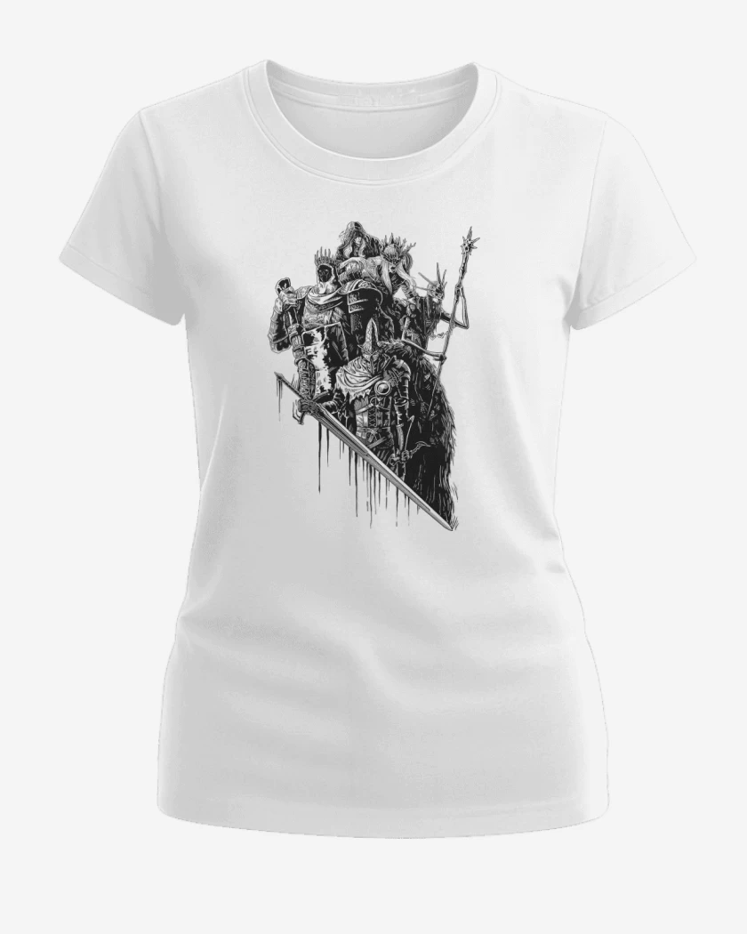 Polera de Mujer Blanco de Lords of Cinder, Lords of Ash