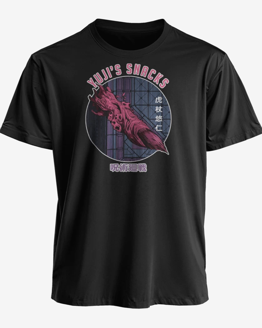 Polera premium Negro de Yuji Snack