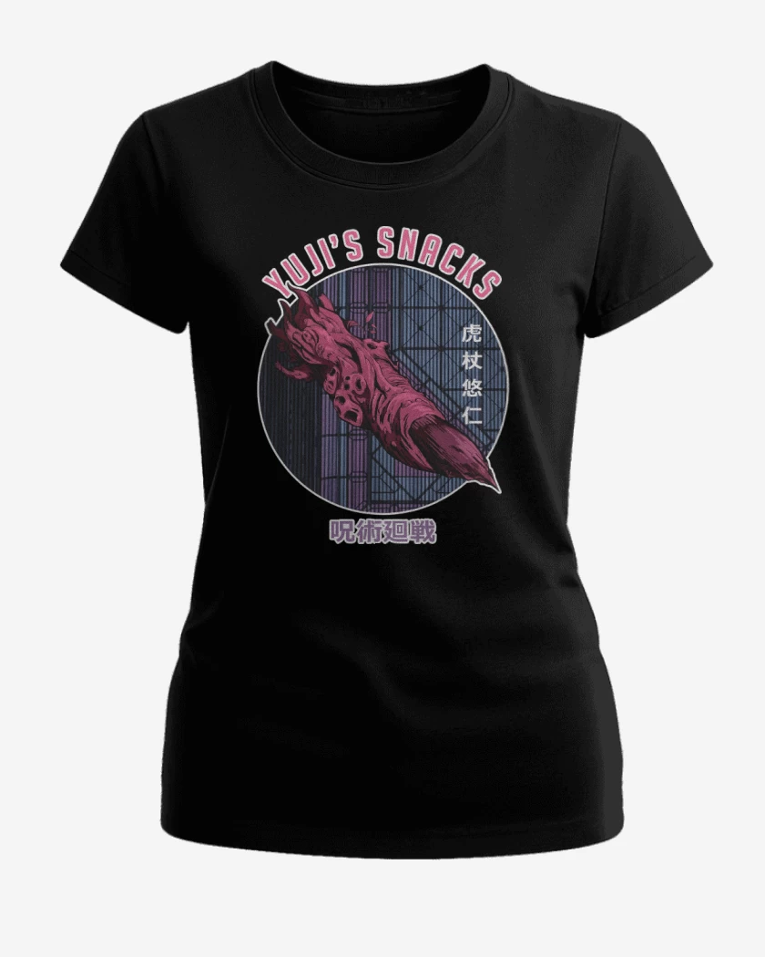 Polera de Mujer Negro de Yuji Snack