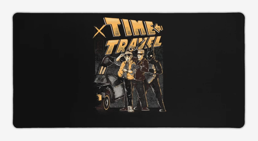 Mouse pad Gamer Viajeros del Tiempo