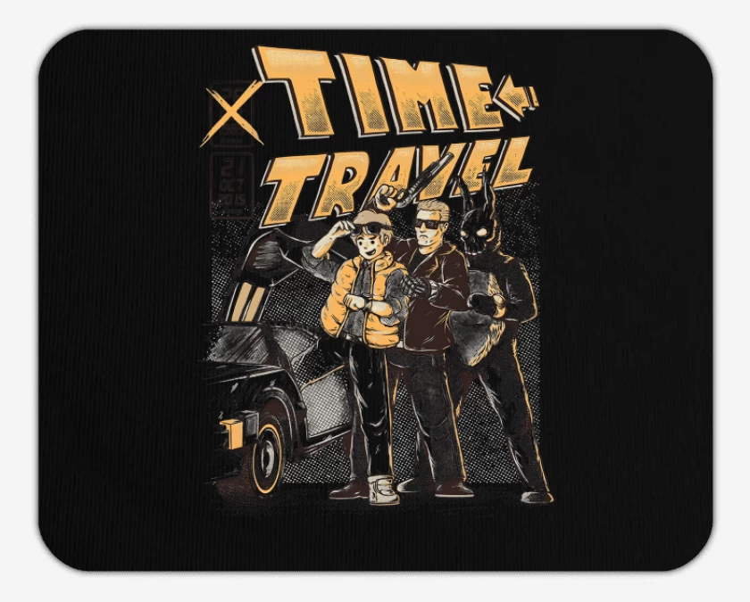Mousepad Viajeros del Tiempo