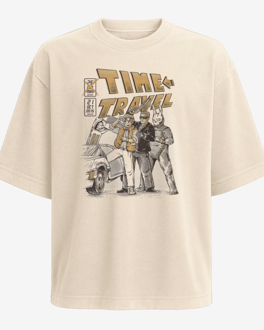 Polera Oversize Viajeros del Tiempo