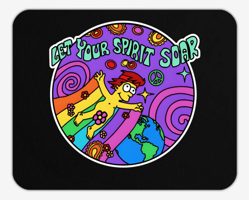 Mousepad Deja que tu espíritu se eleve