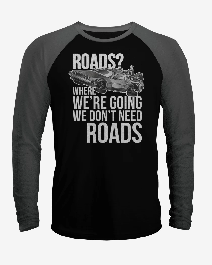 Polera Raglan No necesitamos caminos
