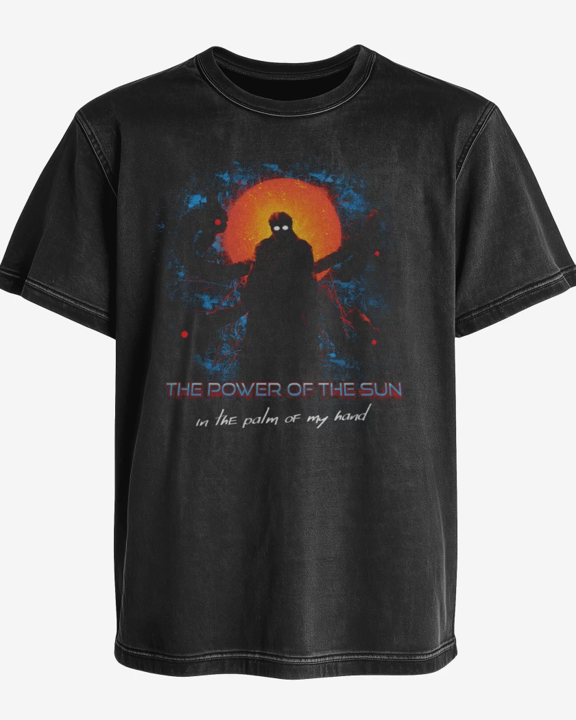 Polera desgastada El poder del sol
