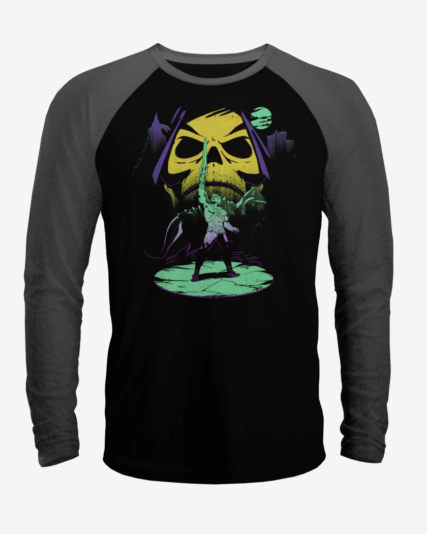 Polera Raglan Por el poder de Grayskull