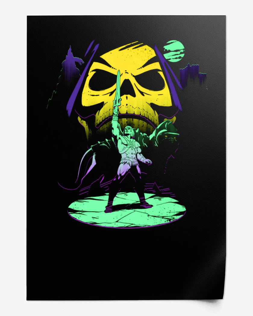 Print Por el poder de Grayskull