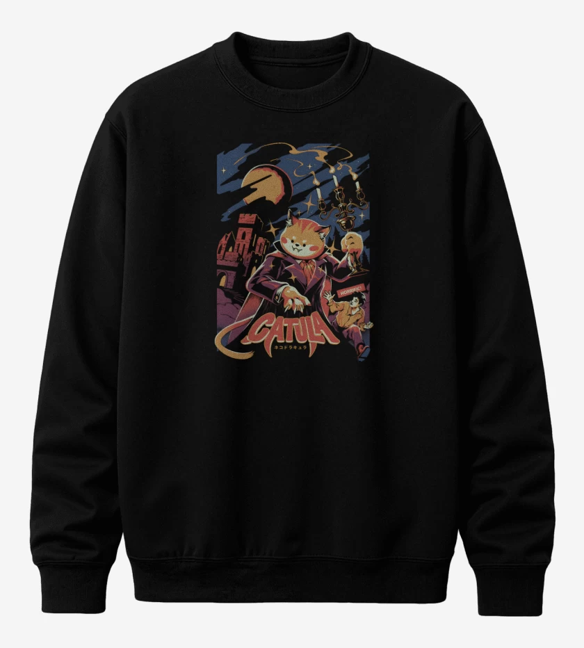 Poleron polo Negro de Catula