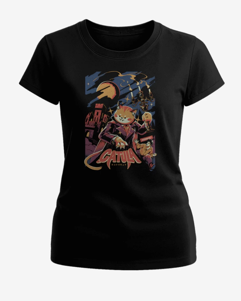 Polera de Mujer Negro de Catula