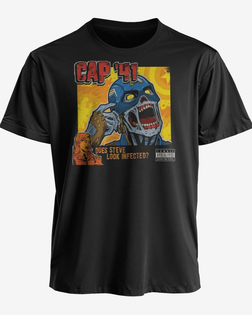 Polera premium Negro de Cap 41