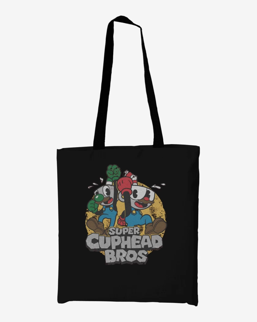 Totebag Super Cuphead Bros